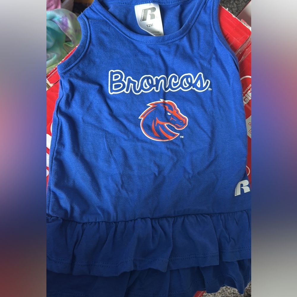 Broncos Baby dress